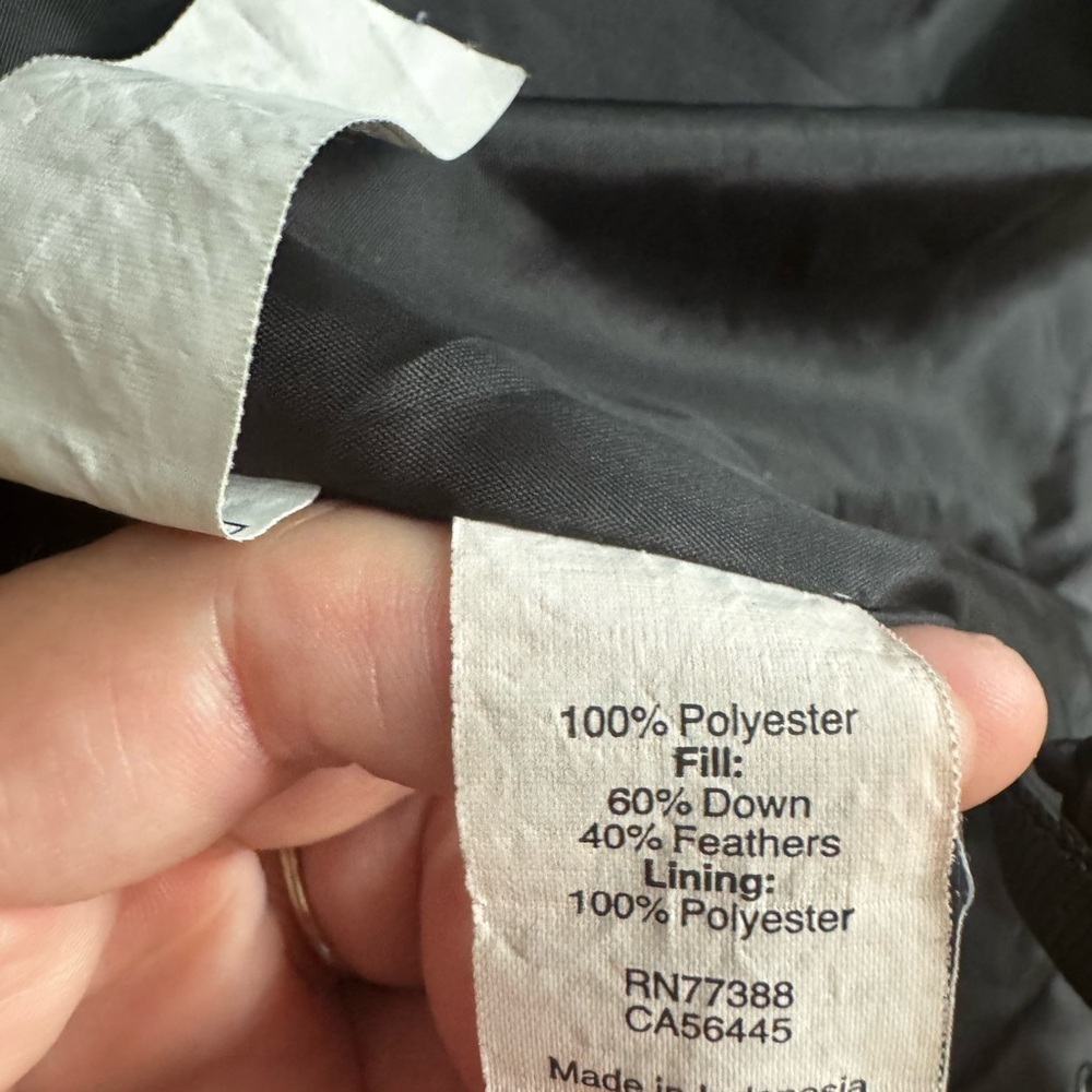 J. Crew Gray Puffer Jacket Size XS - Picture 4 of 5